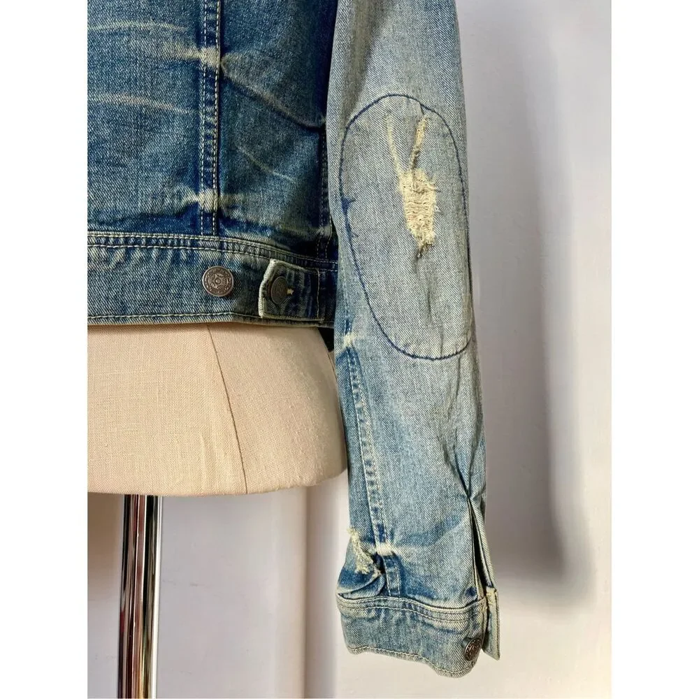 NEW Free People Women’s 0 Baja Denim Jacket - Picture 14 of 16